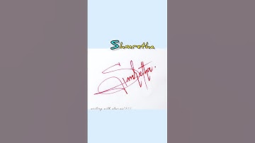 Shmretha💝PERFECT SIGNATURE IDEAS FOR YOU#star#ss1911#Signatureartist#fineart#trending#ytshorts#short