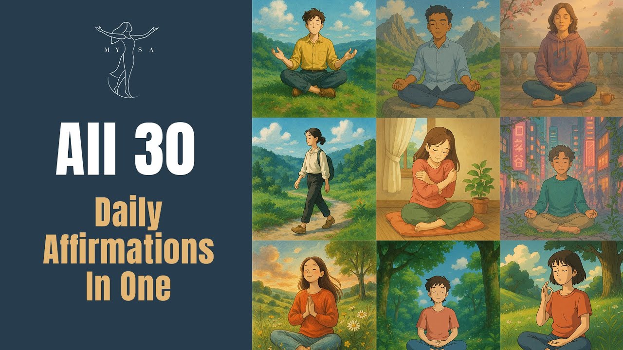 🔁Day 31 | All 30 Daily Affirmations in One | Powerful Meditation Recap & Repeat