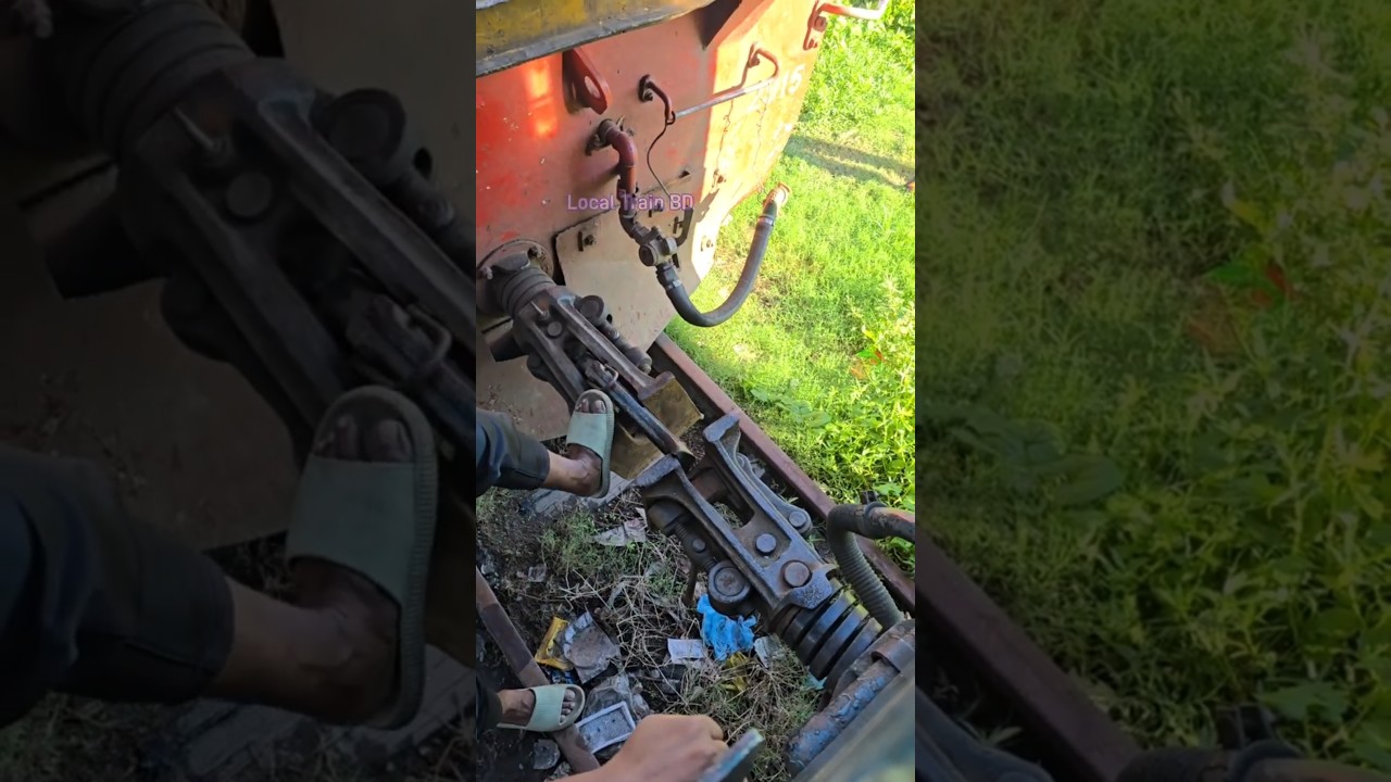 Risky Rail Coach Coupler Joint. 