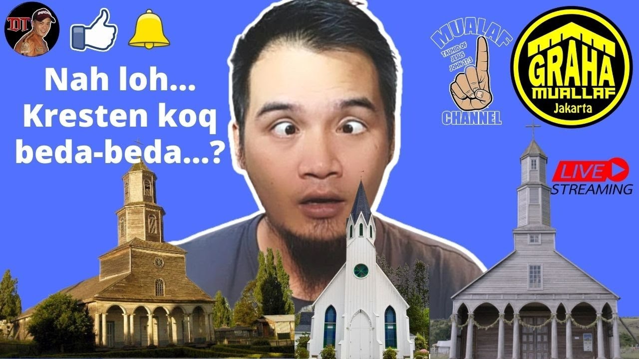 NAH LOH....KRESTEN KOQ BEDA-BEDA? UNTUNG UDAH MUALAF.....