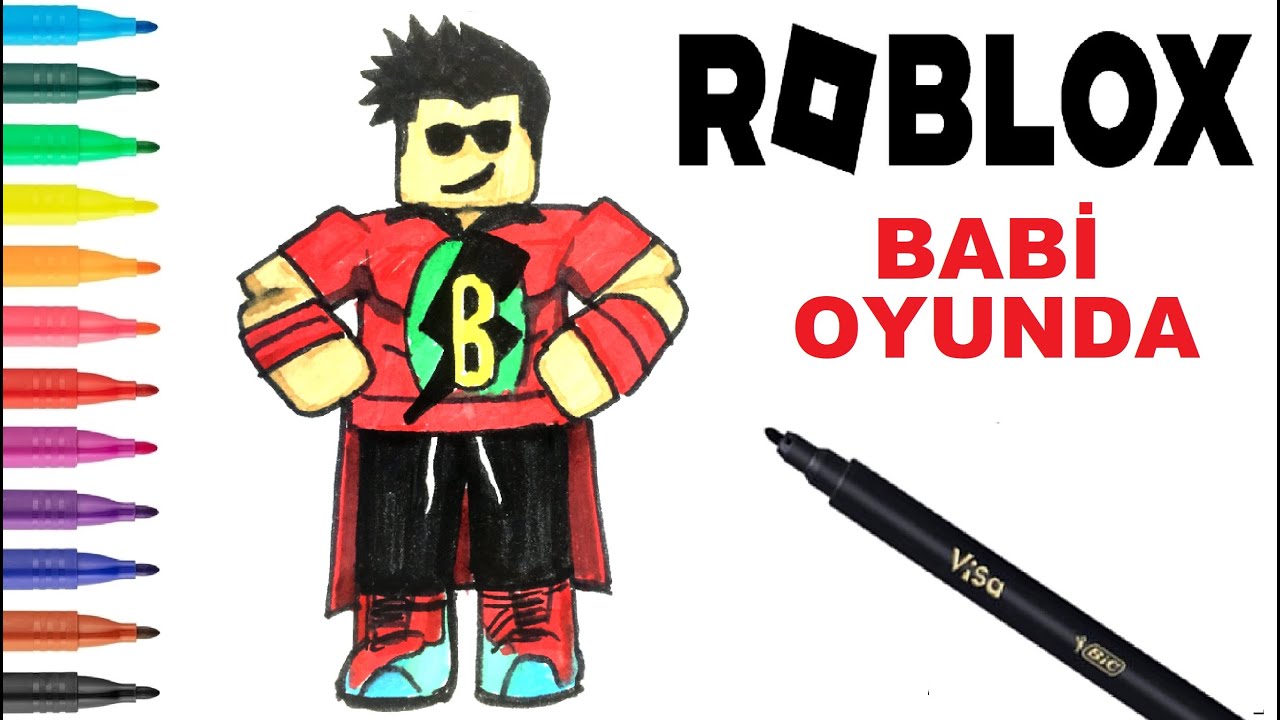 Easy Drawing Roblox I Kolay Roblox ProPanda Çizimi Nasıl Yapılır