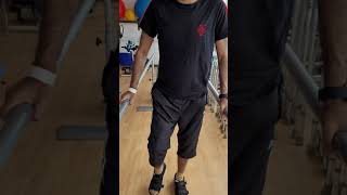 June 2021 - Walking better with parallel bars