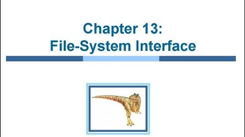 File System Interface