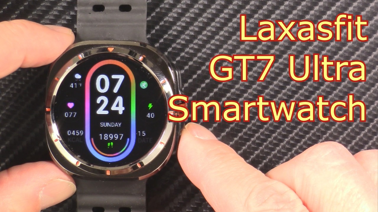 Laxasfit Lenovo GT7 Ultra Smartwatch | Budget Smartwatch | Samsung Galaxy Watch Ultra alternative?