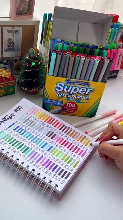 Crayola Supertips 100