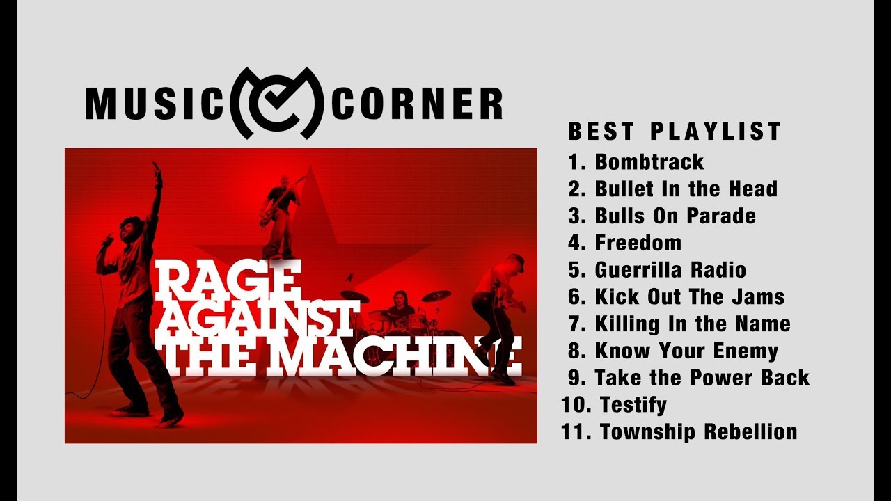 Rage Against The Machine  BEST PLAYLIST HD QUALITY