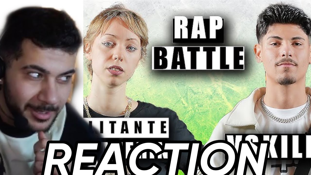 HAMED REAGIERT AUF VSKILLZ VS MILITANTE VEGANERIN RAPBATTLE