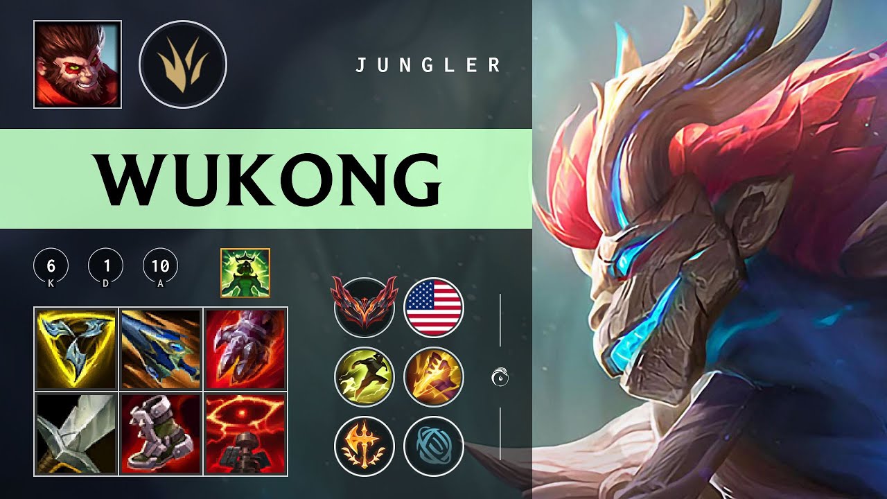 Wukong Jungle vs Jayce - NA Grandmaster Patch 26.01