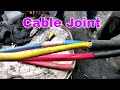 L.T  Cable 0.44 kV 300sq mm Joint || Cable Joint Tutorial || nowpsb ||