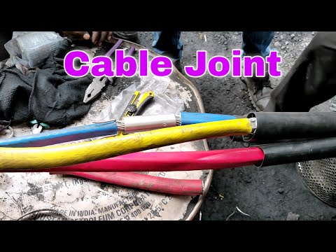 L.T  Cable 0.44 kV 300sq mm Joint || Cable Joint Tutorial || nowpsb ||