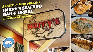 A Taste of New Orleans in St. Augustine, Fl! Harry's Seafood Bar and Grille on the Bayfront