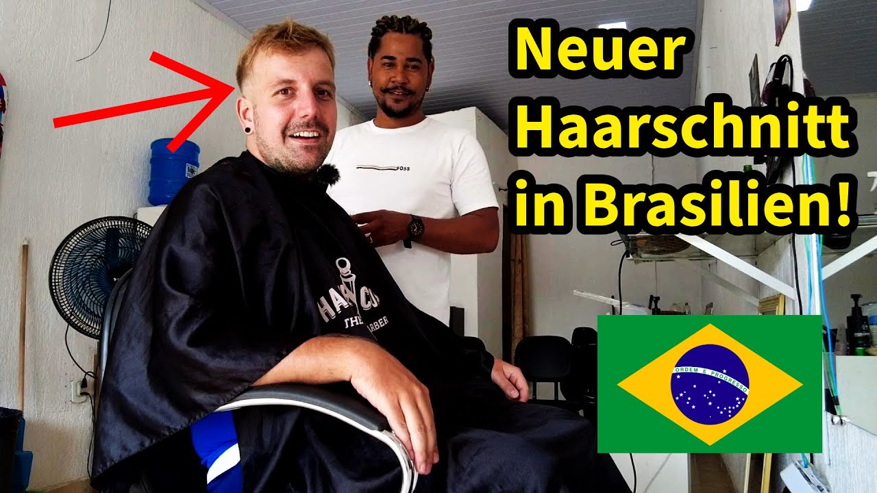 Neuer Haarschnitt in Brasilien! 😱✂️ Mein Erlebnis beim Friseur 🇧🇷