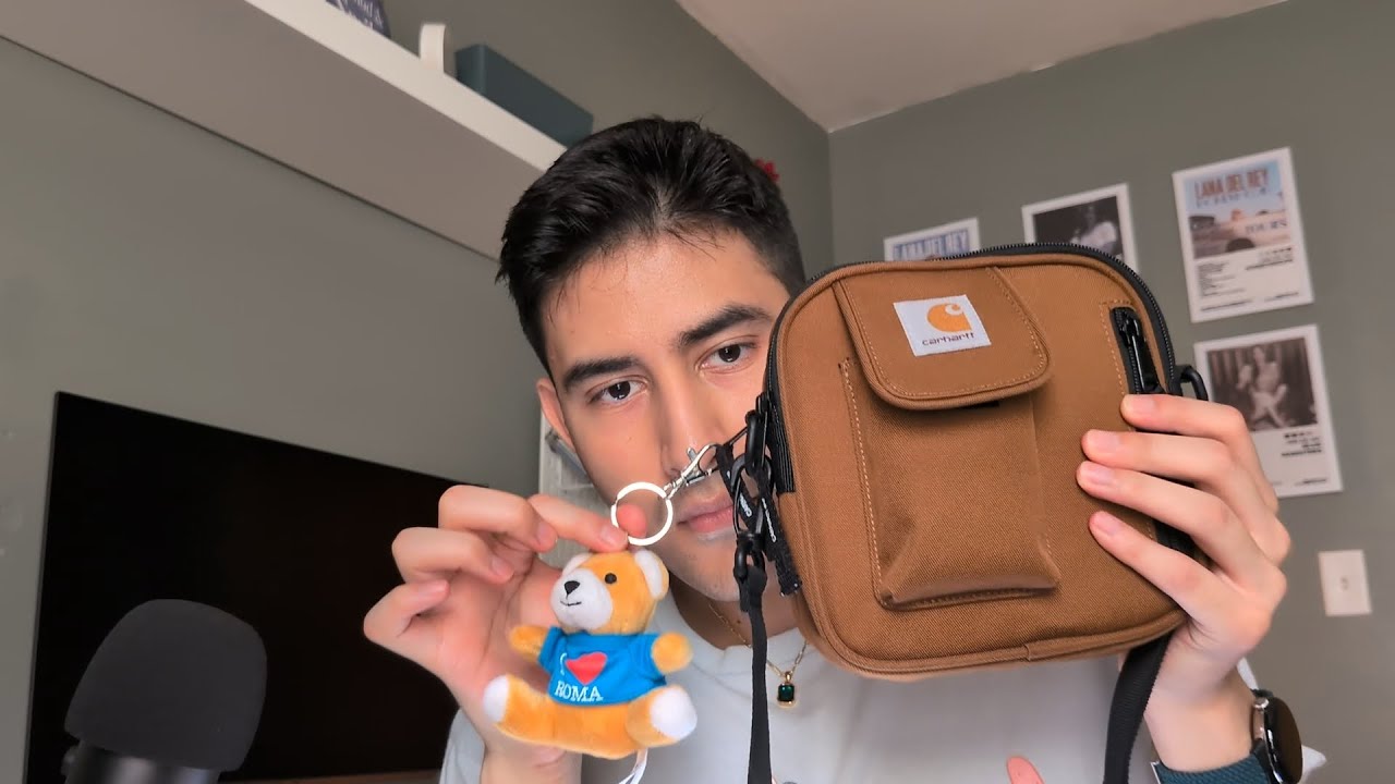 What's in My Bag? ASMR | Soft Rambles & Tingly Item Sounds 👜🎧