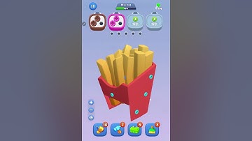 Screw Sort Puzzle 3D Level 232 ((#French Fries))
