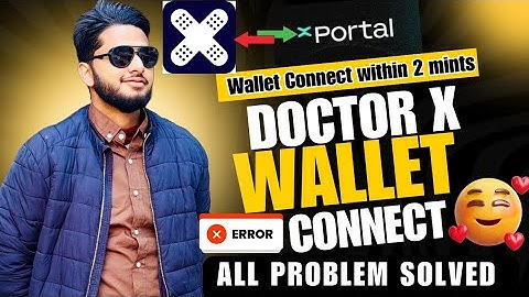 "🎉Doctor X 🔥 Wallet Connect Kaise Kare | Step-by-Step Guide to Connect Doctor X Wallet"