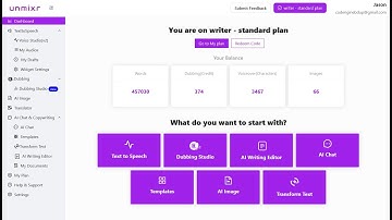 Product Demo - Unmixr AI