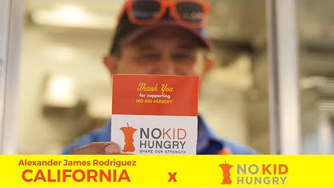 Alexander James Rodriguez | No Kid Hungry Campaign