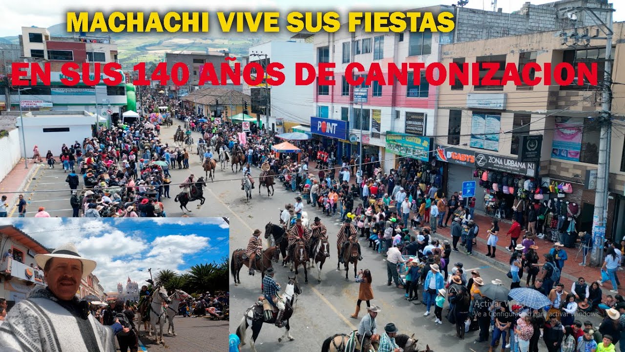 MACHACHI  FESTEJA  SUS 140 AÑOS  DE CANTONIZACIÓN Y 40 DEL DESFILE  DEL  CHAGRA