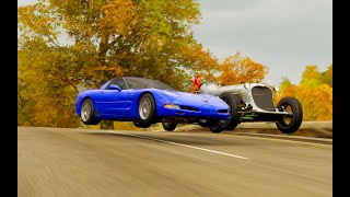 Forza Horizon 4 - COMEBACK TIME in a 2002 Corvette ZO6 - A Class Road Racing