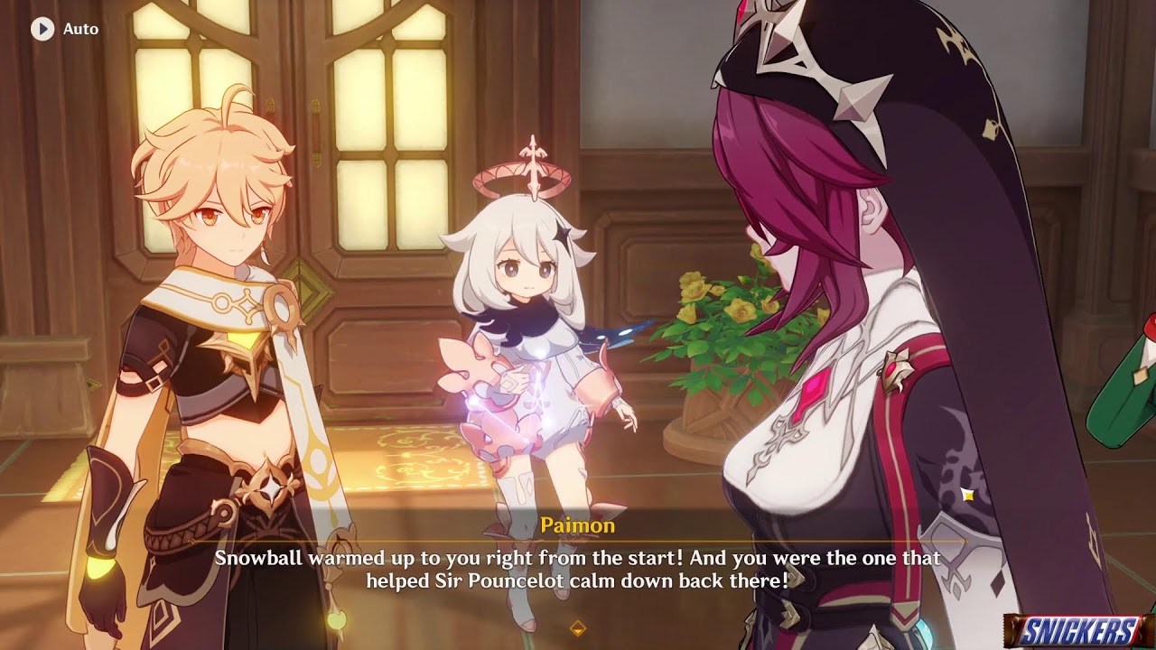 Genshin Impact: Feline Fortress Furdyssey but EN Voices Only! 4-16-14