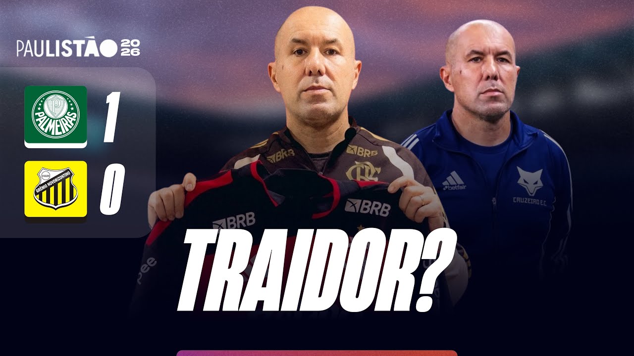 Leonardo Jardim pagou com TRAIÇÃO? (Mais: Palmeiras em vantagem)