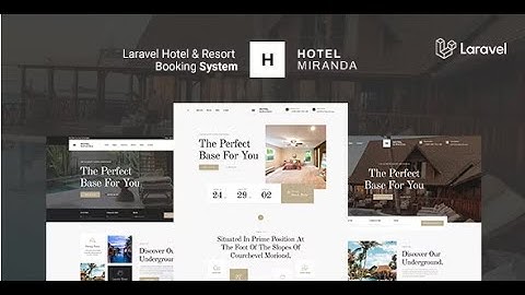 How to Install Miranda Laravel PHP Script for Hotel & Resort Multilingual Booking System