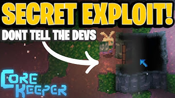 [PATCHED] Godmode Exploit! See comment for new version | Core Keeper