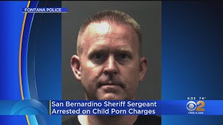 San Bernardino County Sheriff's Sgt. Marc Goodwin Faces Child Pornography Charges