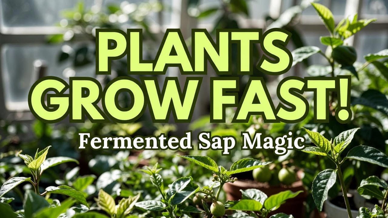 Fermented Tree Sap The Forgotten Secret for Explosive Plant Growth ...