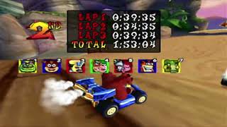 Crash Nitro Kart - All Gem Cups With Team Bandicoot - Let’s Play Part 7