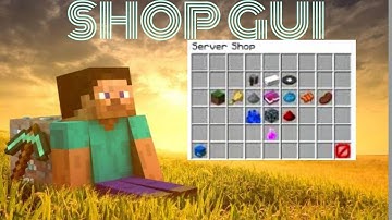 HOW TO ADD ECONOMY SHOP GUI PLUGIN IN YOUR ATERNOS SERVER FOR FREE