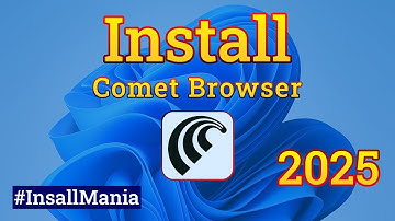Hoe Comet AI Browser op Windows 11 te installeren | Comet downloaden en installeren | Install Mania