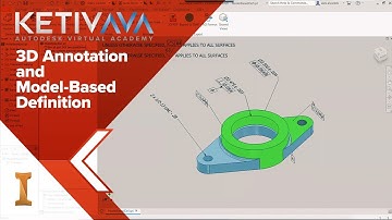 3D Annotation and Model-Based Definition | Autodesk Virtual Academy