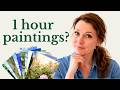 HONEST TAKE: How Long it ACTUALLY Takes Me to Paint