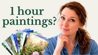 HONEST TAKE: How Long it ACTUALLY Takes Me to Paint