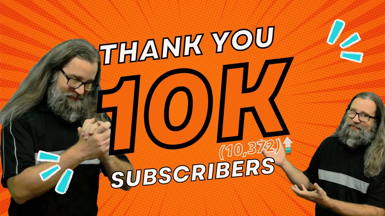 Celebrating 10K Subscribers - And Paying Off a Bet - YouTube