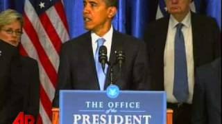 Obama Calls for Swift Action on Economy