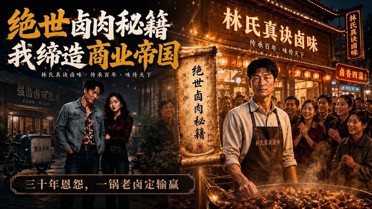 【高清全集】《绝世卤肉秘籍：我缔造商业帝国》 #逆袭 #爱情 #甜宠 #反转 #热门短剧 #drama #爽剧 #電影 #精彩影视 #AI短剧