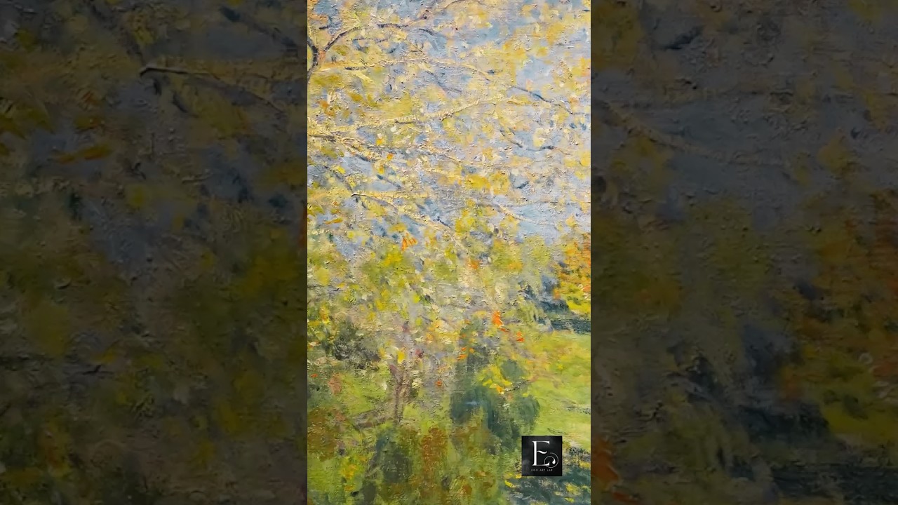 Sisley painted a lost Paradise