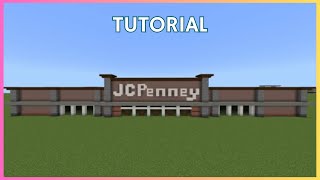 Minecraft Tutorial: How To Make JCPenney!