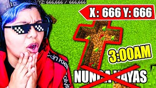 NUNCA VAYAS A LAS COORDENADAS MALDITAS en MINECRAFT a las 3:00AM 😱 | Fue muy raro… | Pathofail