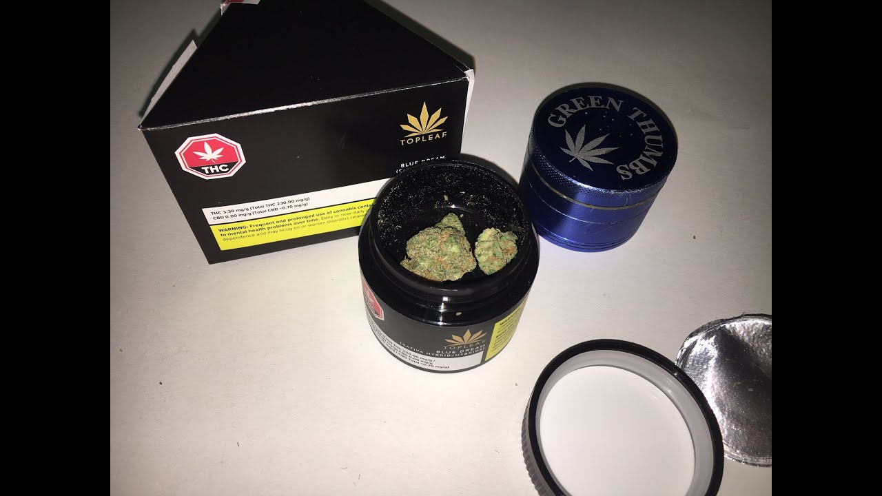 Weed Unboxing- Blue Dream By Top Leaf