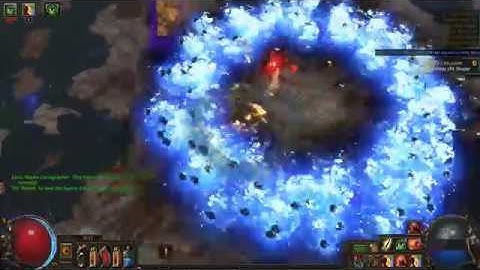 Path Of Exile 3.4 - Shaper Kill Deathless - Saboteur Magma Orb Sire of Shards