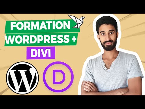 Formation DIVI : Créer un site internet sur WordPress de A à Z (débutant)