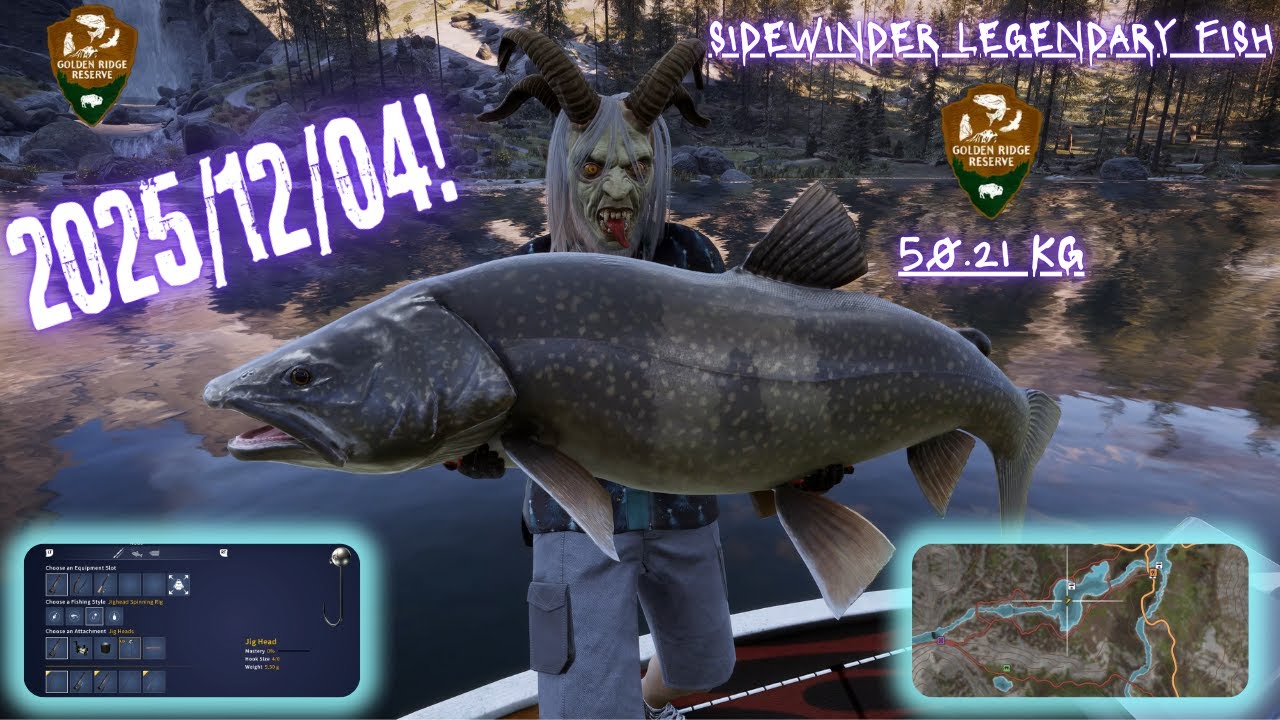 Call Of The Wild The Angler Legendary Fish This Week In Golden Ridge Reserve | Sidewinder