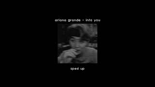 ariana grande - into you (sped up) Resimi