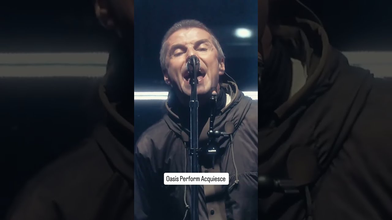 Oasis Performs Acquiesce At Their Comeback Show To Kick Off Live 25 Reunion Tour Shorts
