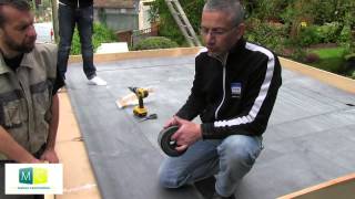 Étanchéité Membrane EPDM Toiture Plate (partie 1/2) Étanchéité Membrane EPDM Toiture Plate (partie 1/2)