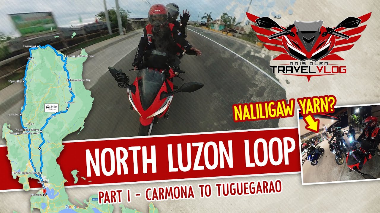 NORTH LUZON LOOP - DAY 1 - Carmona to Tuguegarao - YouTube