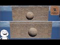 3D Texturen ohne Verzerrung dafür, mit automatischem anpassen der Größe in Unreal Engine